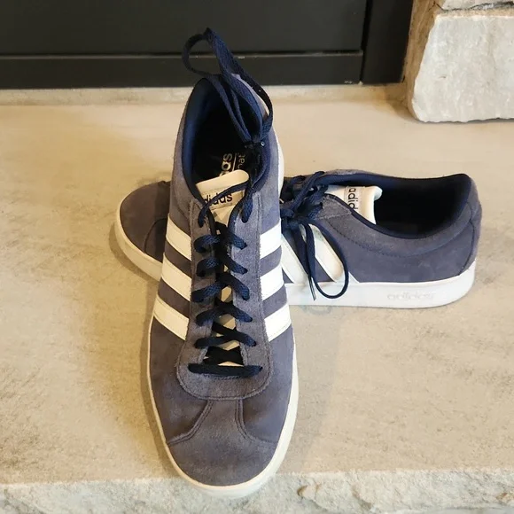 adidas gazelle silver green womens adidas Gazelle Navy White main image 1